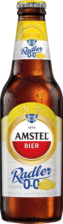 Fles Amstel Radler Citroen 0.0